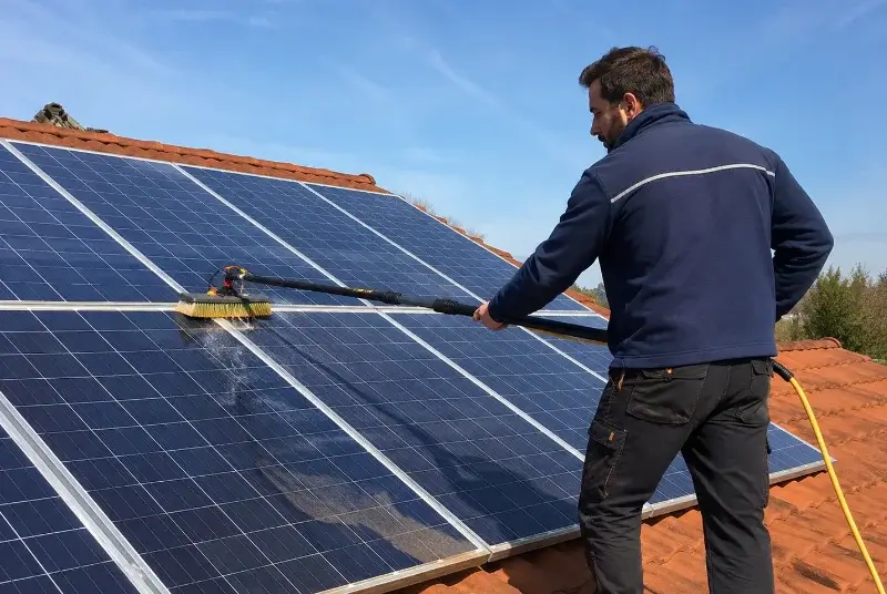 Nettoyage et entretien de panneaux solaires à Nissan-lez-Enserune